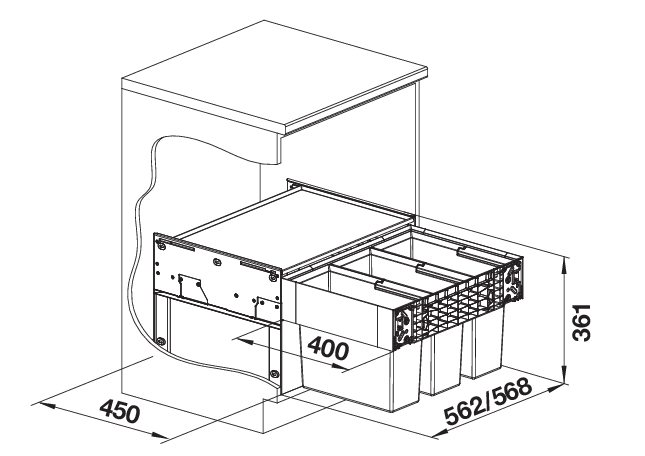 BLANCO SELECT II 60/3 BLANCO SELECT II 60/3